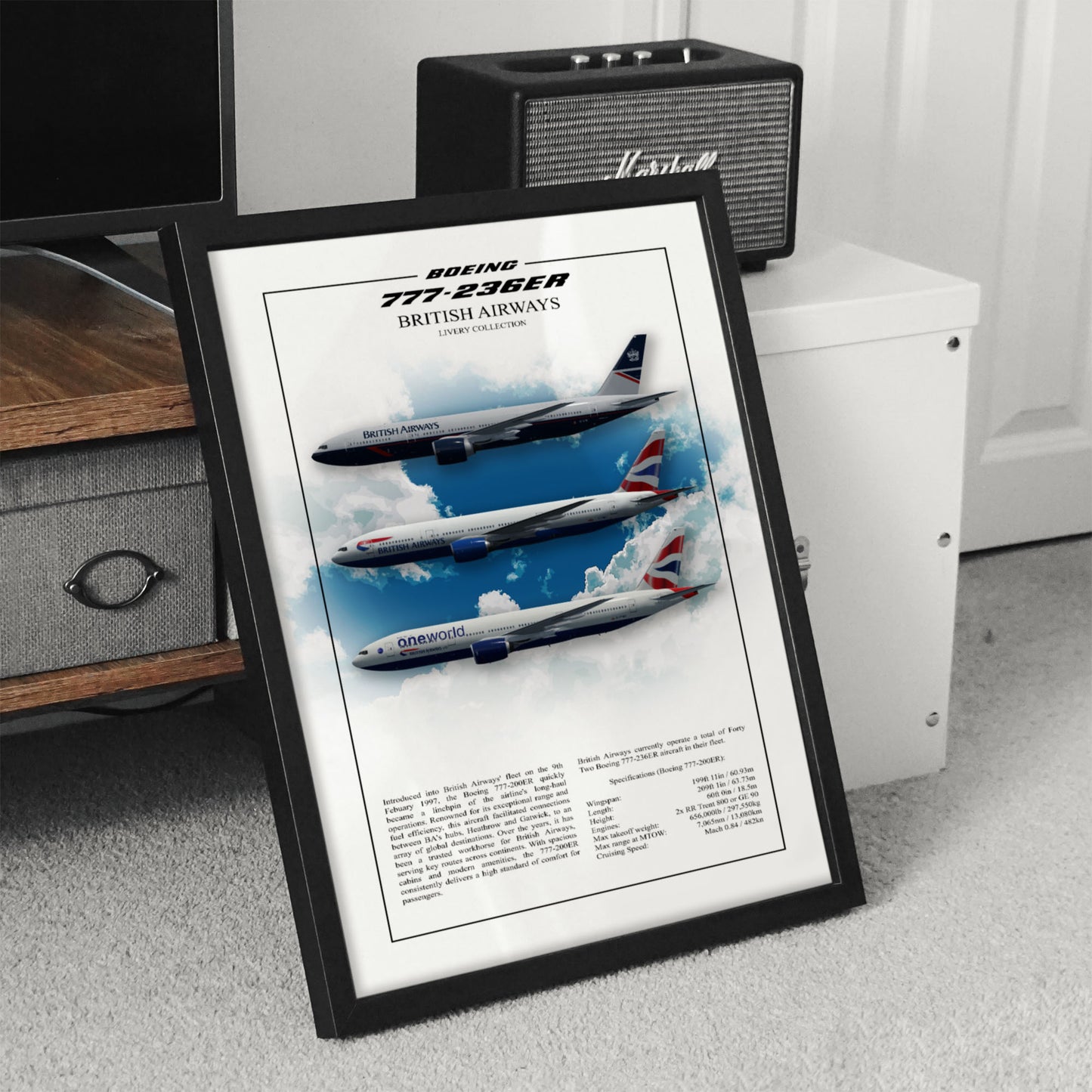 British Airways Boeing 777-200 Profiles (Livery Collection)