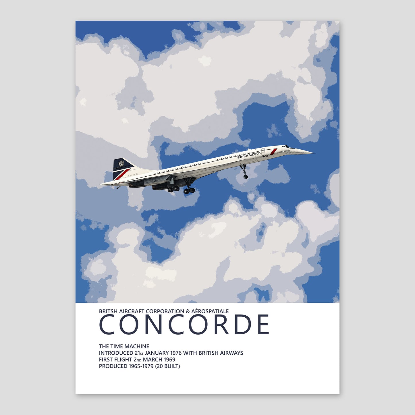 british airways concorde landor