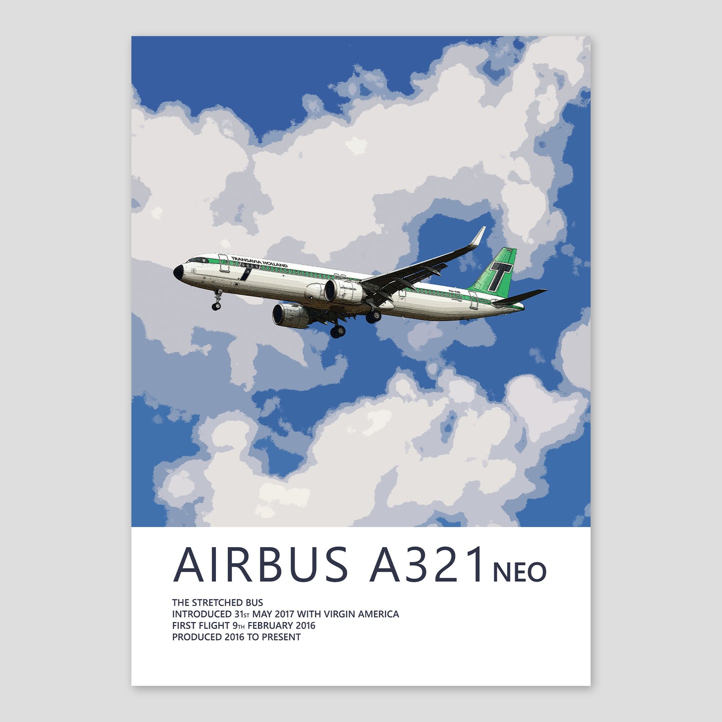 Transavia Retro Airbus A321 Neo