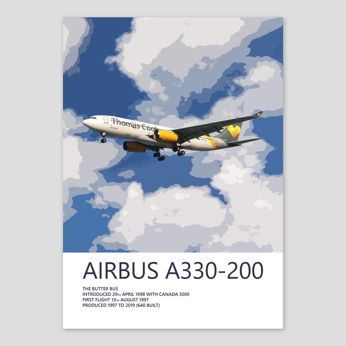 Thomas Cook Airbus A330-200 Poster