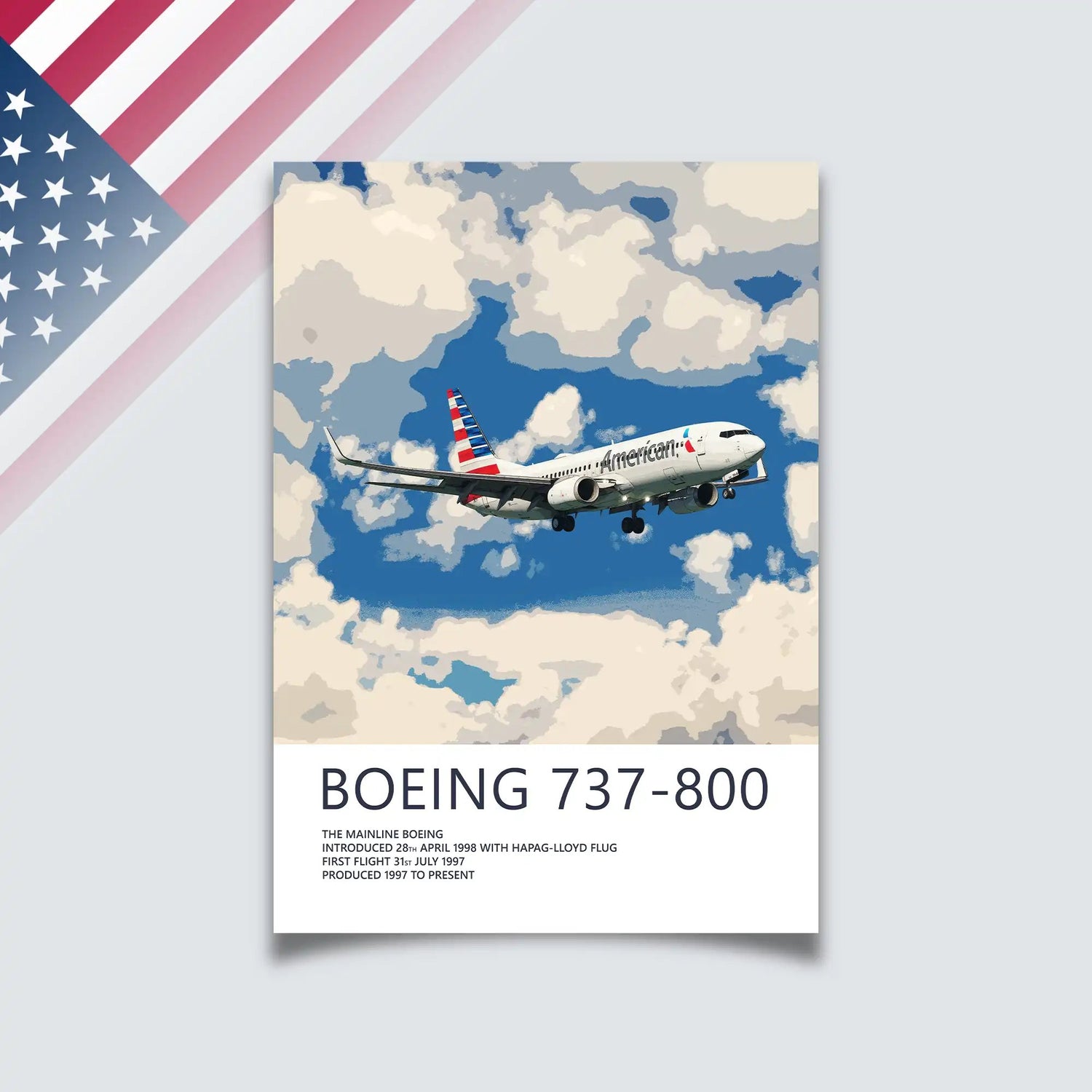 Artwork collection of North American Airlines