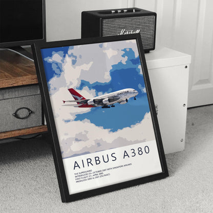 Qantas Airbus A380 Poster