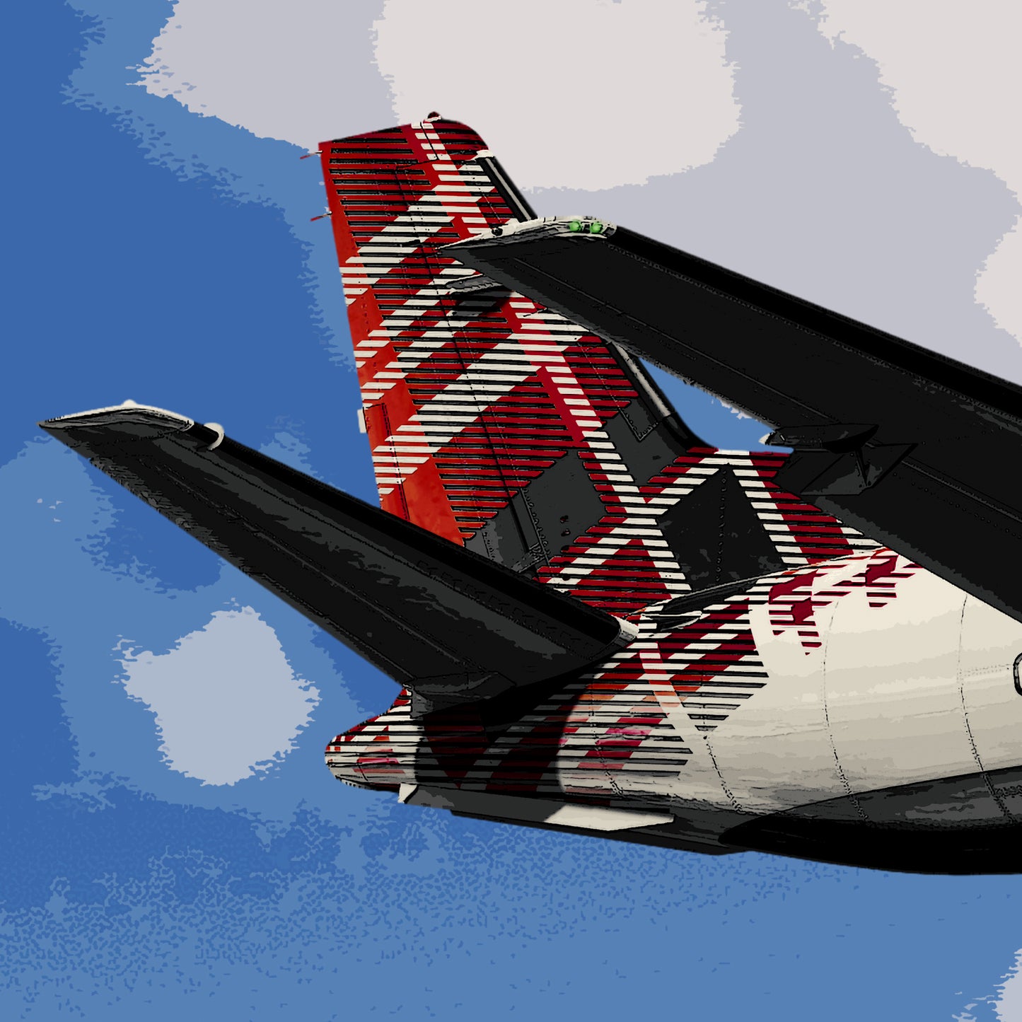 Loganair Saab 340 Poster