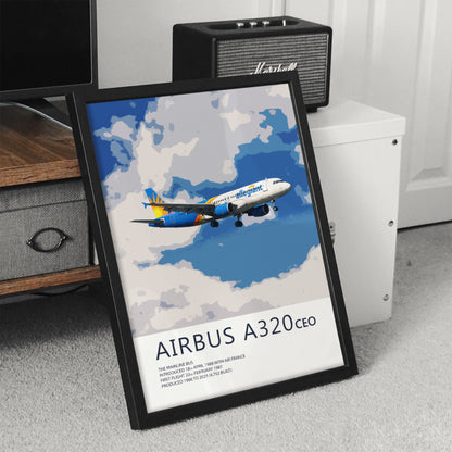 Allegiant Air Airbus A320 Poster