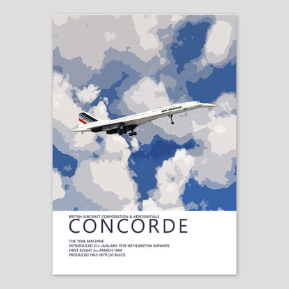 Air France Concorde Poster