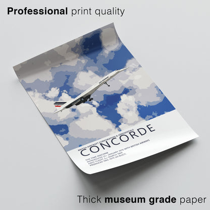 Air France Concorde Poster