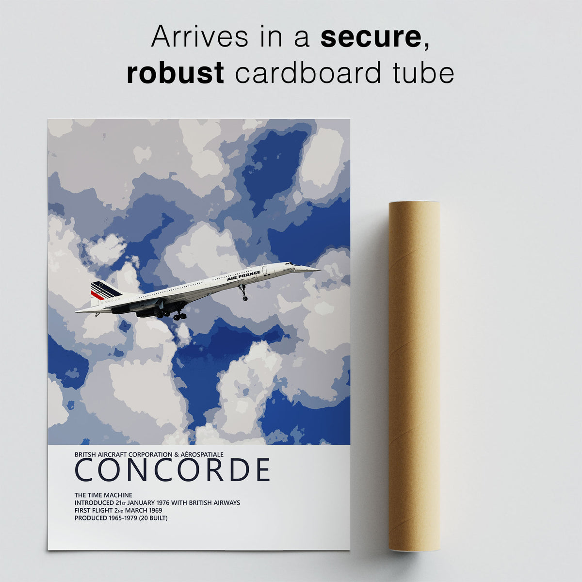 Air France Concorde Poster
