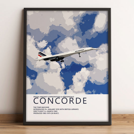 Air France Concorde Poster