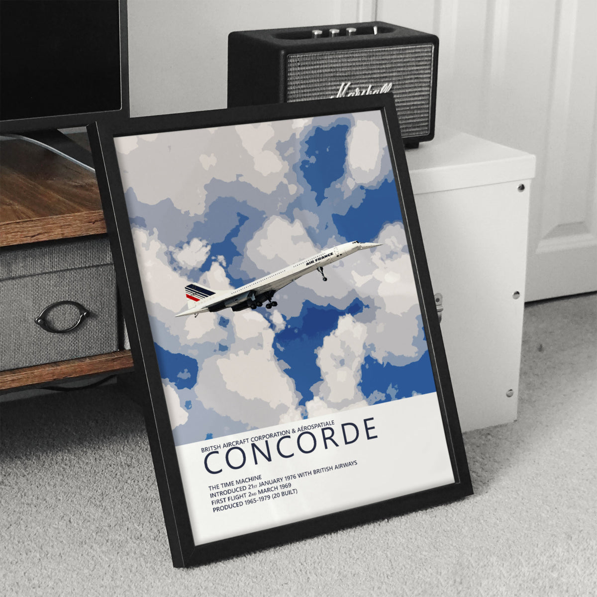 Air France Concorde Poster