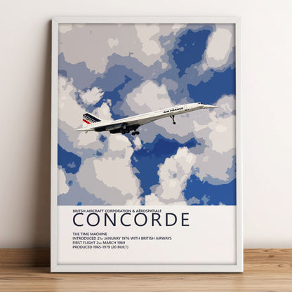 Air France Concorde Poster