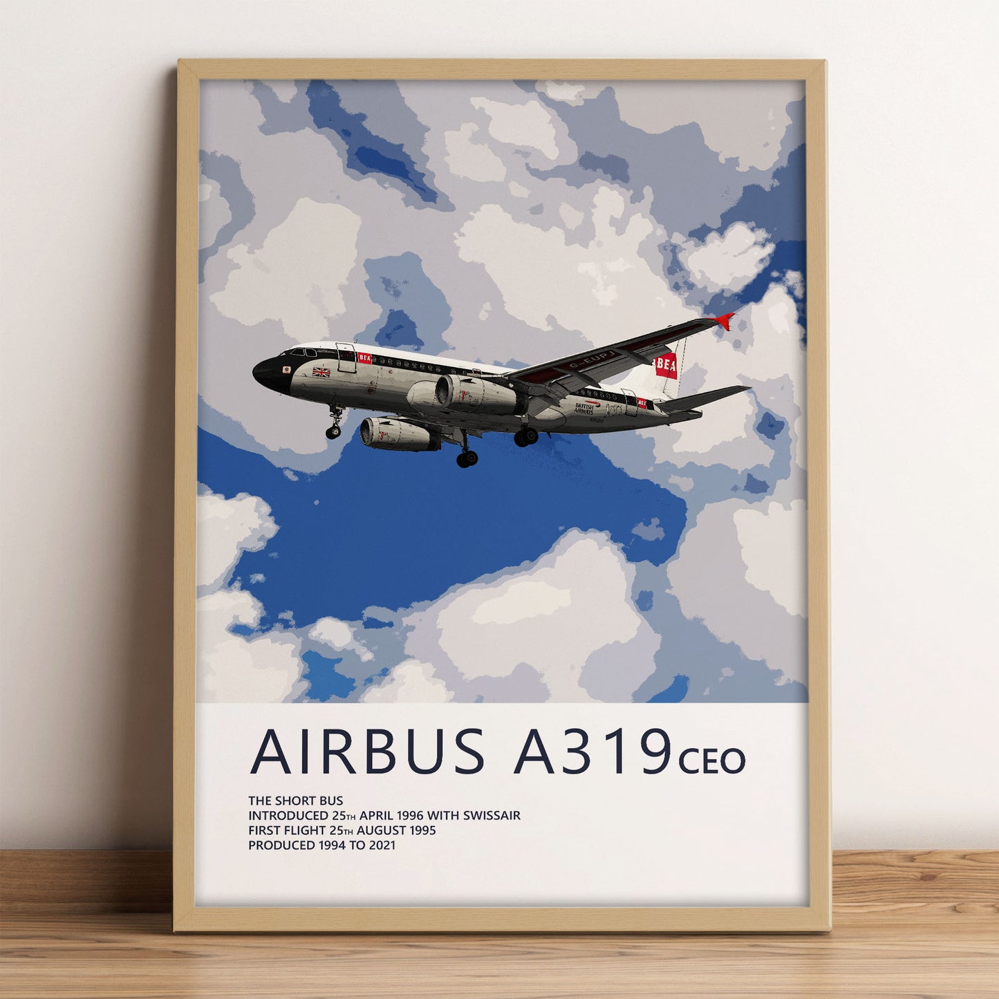 British Airways Airbus A319 - BEA Retrojet