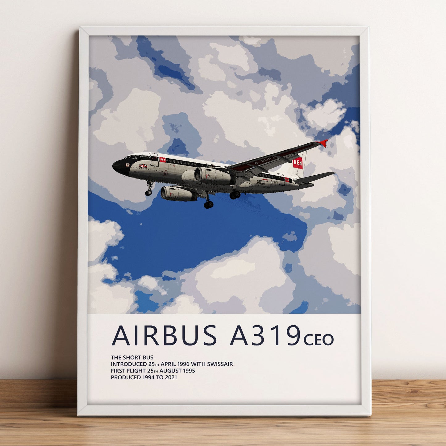British Airways Airbus A319 - BEA Retrojet