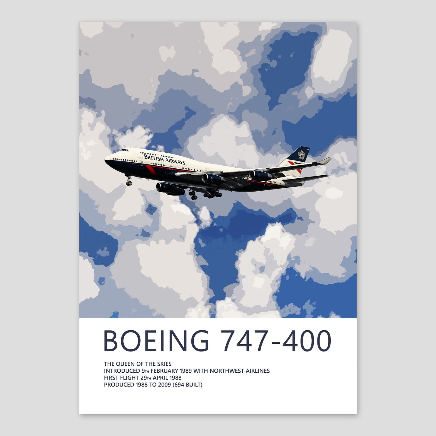 british airways Boeing 747-400 Landor Retrojet