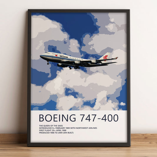 Air China Boeing 747-400 Poster