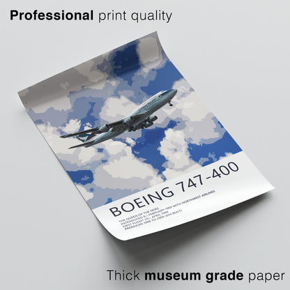 Cathay Pacific Boeing 747-400 Poster