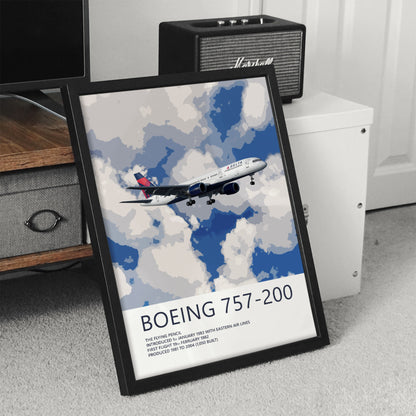 Delta Air Lines Boeing 757-200 Poster