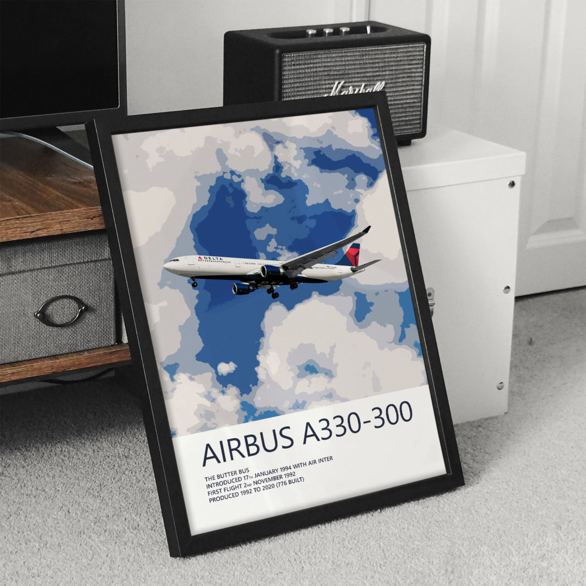Delta Air Lines Airbus A330-300 Poster