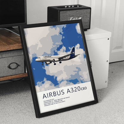 Lufthansa Airbus A320 Poster
