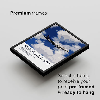 Lufthansa Airbus A330-300 Poster