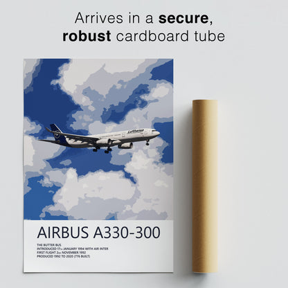 Lufthansa Airbus A330-300 Poster