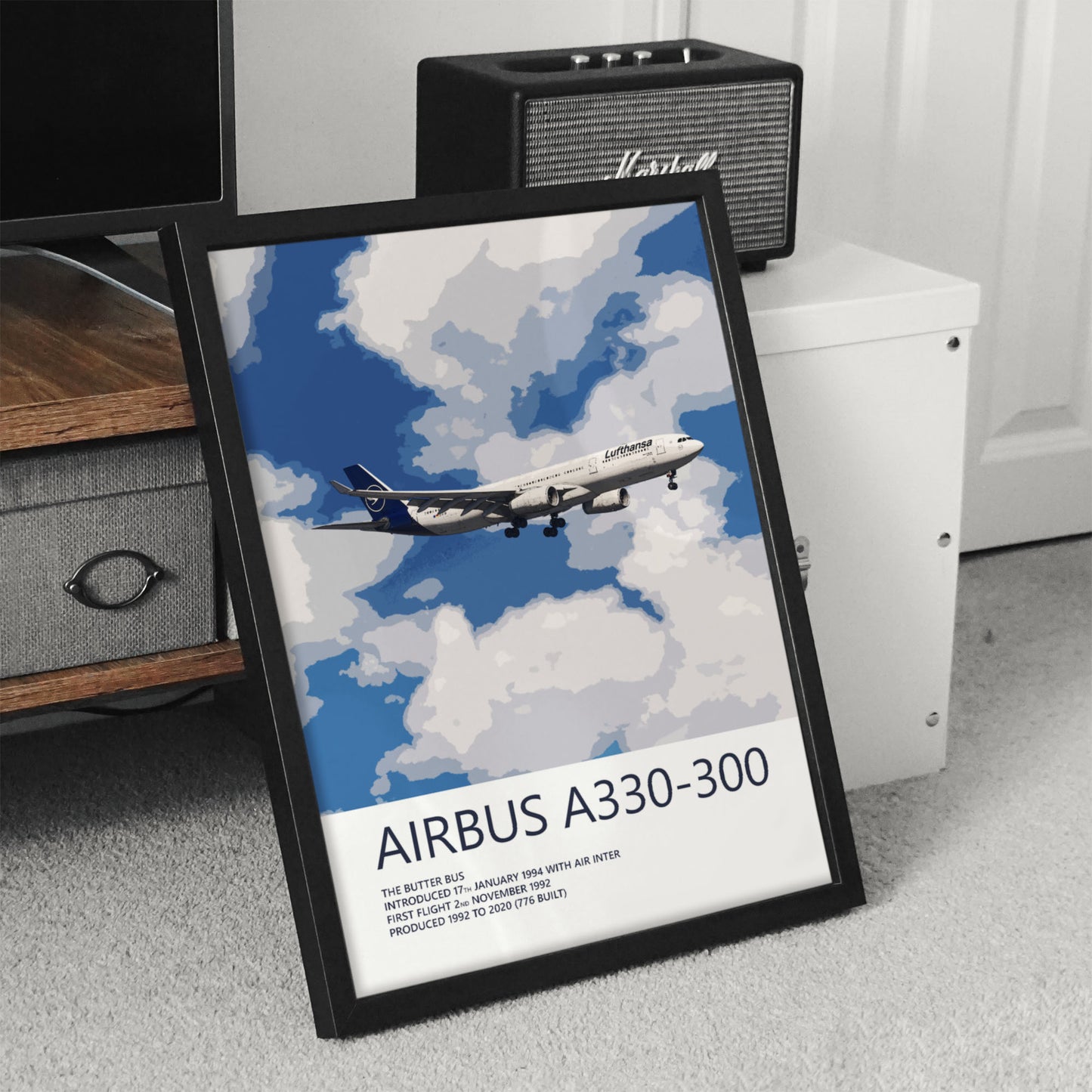 Lufthansa Airbus A330-300 Poster
