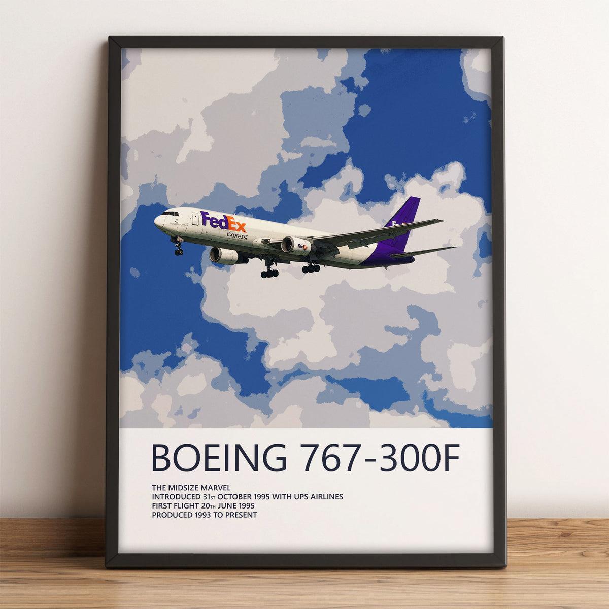 FedEx Boeing 767-300F Poster