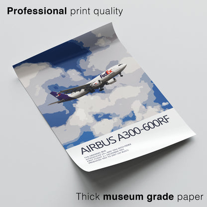 FedEx Airbus A300-600RF Poster