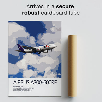 FedEx Airbus A300-600RF Poster