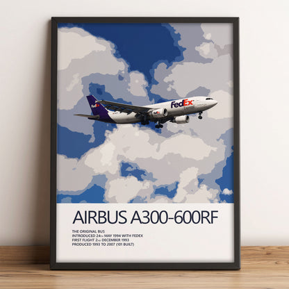FedEx Airbus A300-600RF Poster