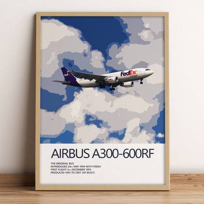 FedEx Airbus A300-600RF Poster
