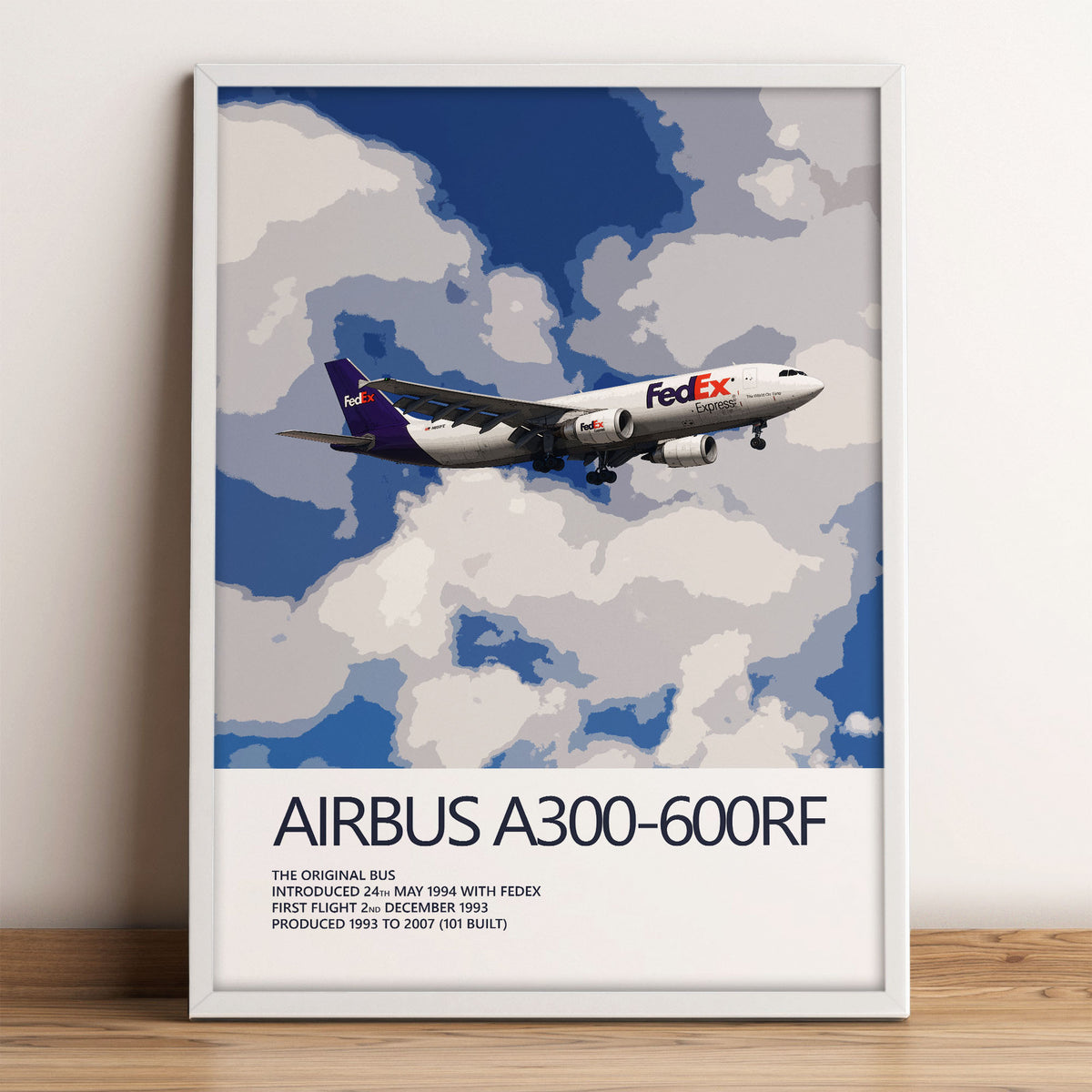 FedEx Airbus A300-600RF Poster