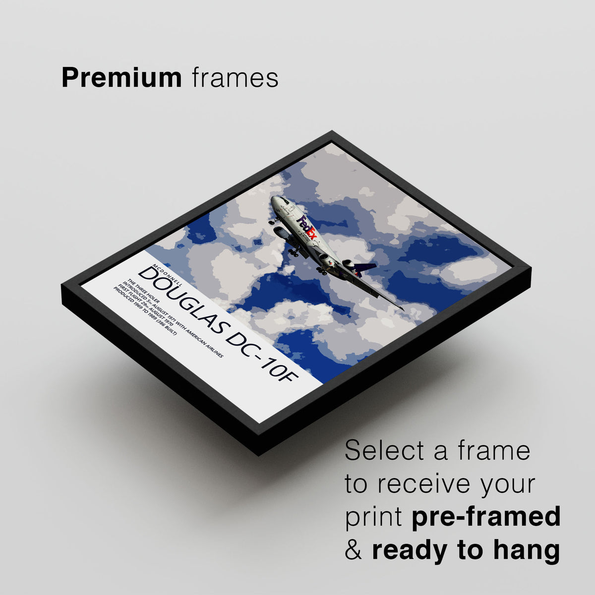 FedEx McDonnell Douglas DC-10F Poster