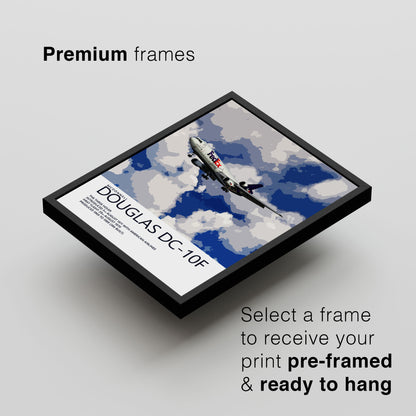 FedEx McDonnell Douglas DC-10F Poster