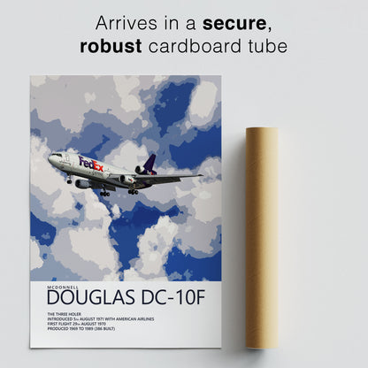 FedEx McDonnell Douglas DC-10F Poster