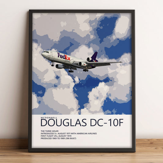 FedEx McDonnell Douglas DC-10F Poster