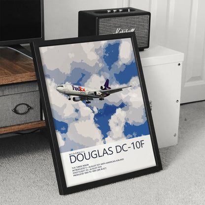 FedEx McDonnell Douglas DC-10F Poster
