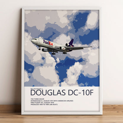 FedEx McDonnell Douglas DC-10F Poster