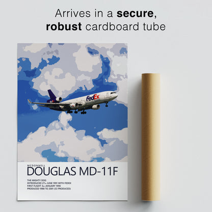 FedEx McDonnell Douglas MD-11F Poster