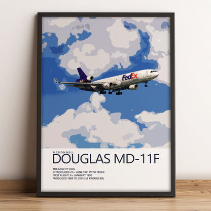 FedEx McDonnell Douglas MD-11F Poster