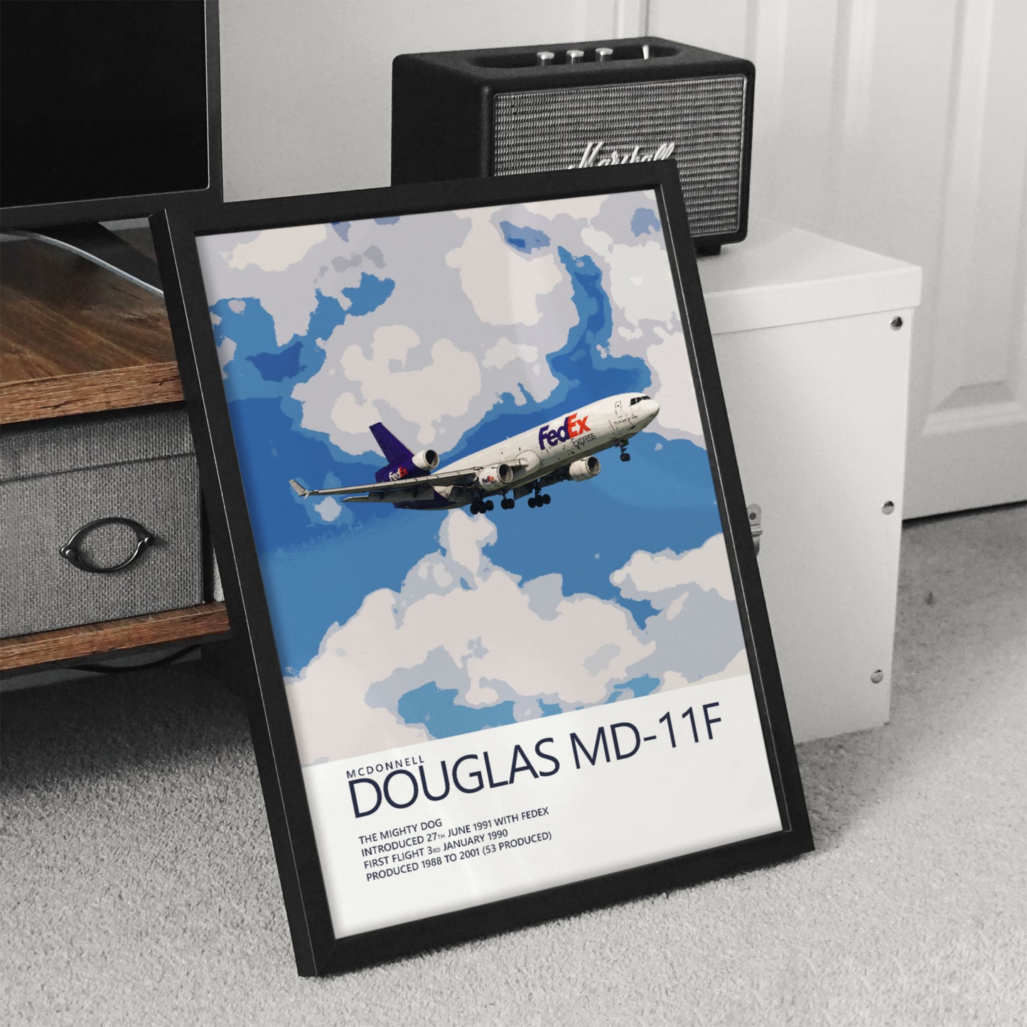 FedEx McDonnell Douglas MD-11F Poster