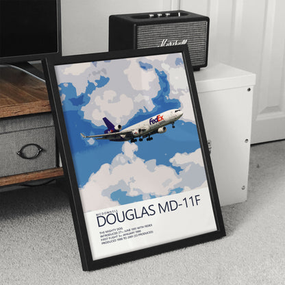 FedEx McDonnell Douglas MD-11F Poster
