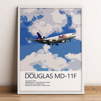 FedEx McDonnell Douglas MD-11F Poster