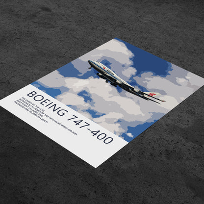 Air China Boeing 747 Poster