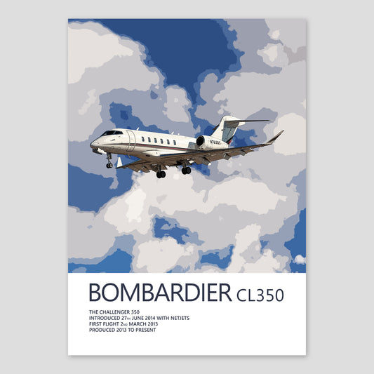 Netjets Bombardier Challenger CL350