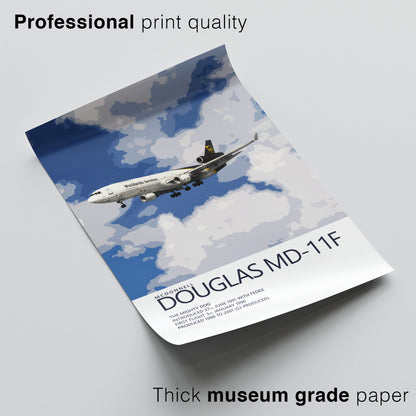 UPS McDonnell Douglas MD-11F Poster