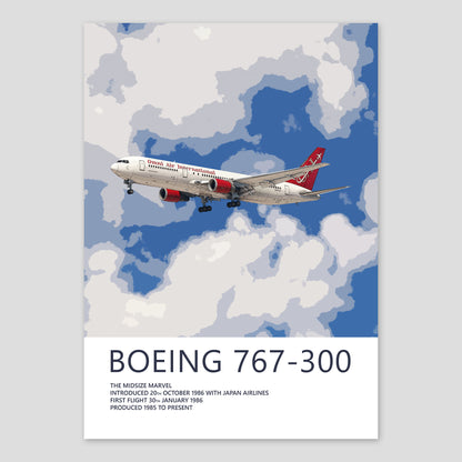 Omni Air International Boeing 767 Poster