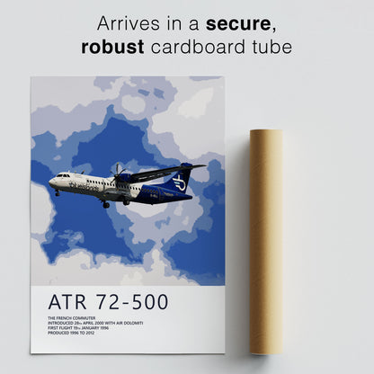 Blue Islands ATR 72 Poster