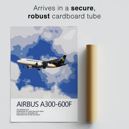 UPS Airbus A300 Poster