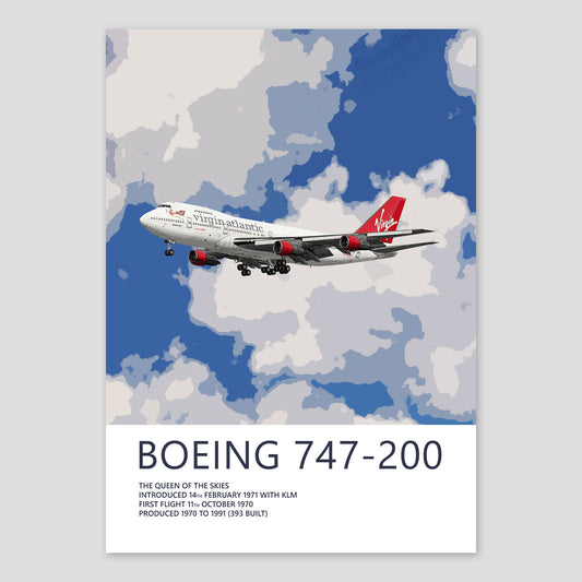 Virgin Atlantic Boeing 747-200 - Classic 1994-1999 Livery