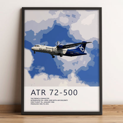 Blue Islands ATR 72 Poster